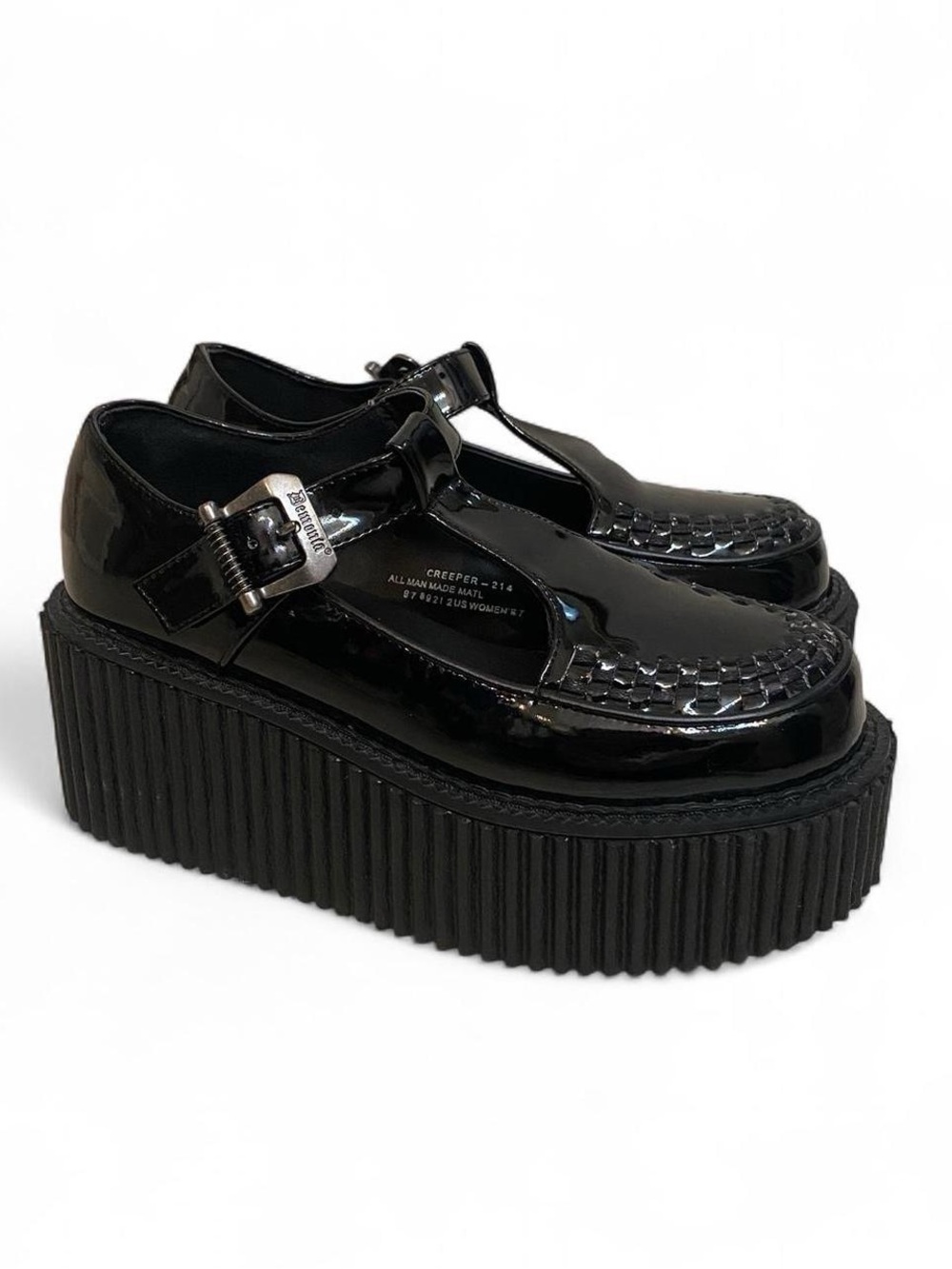 Demonia Creeper Black Platform Shoes